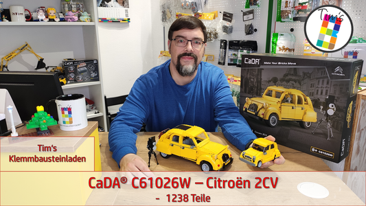 CaDA C61026W - Citroen 2CV - Das "hässliche" Entlein - Review
