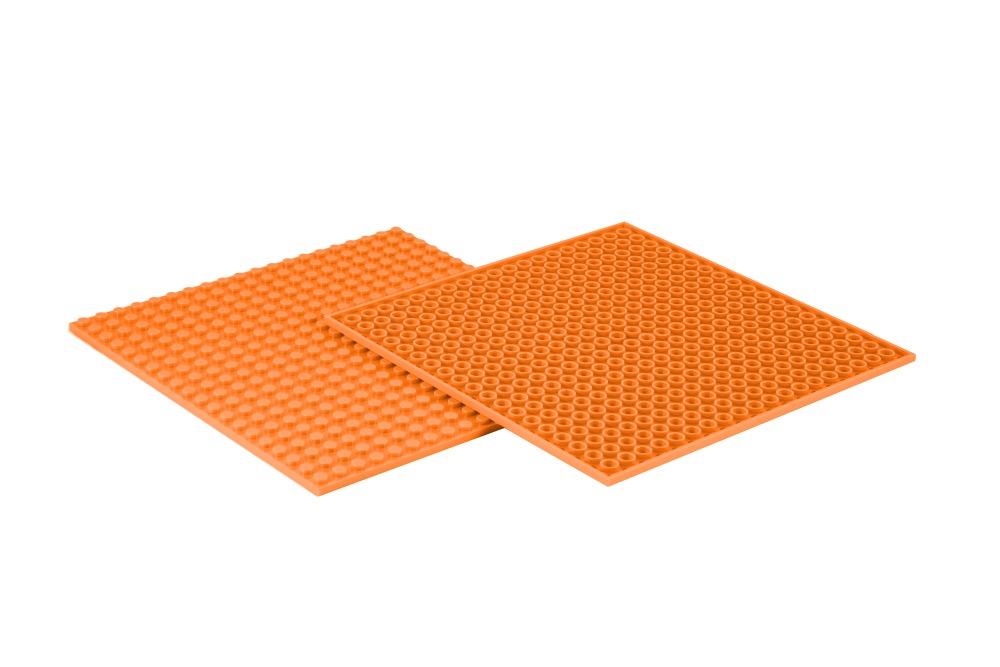 QB20X20-XXX-BG4 - Bauplatte 4 Stk. 20X20 verschiedene Farben