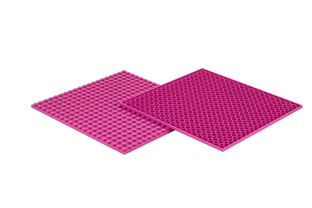 QB20X20-XXX-BG4 - Bauplatte 4 Stk. 20X20 verschiedene Farben
