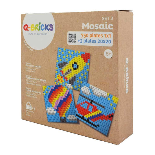 QBMSC-FLM1 - Machines volantes en mosaïque