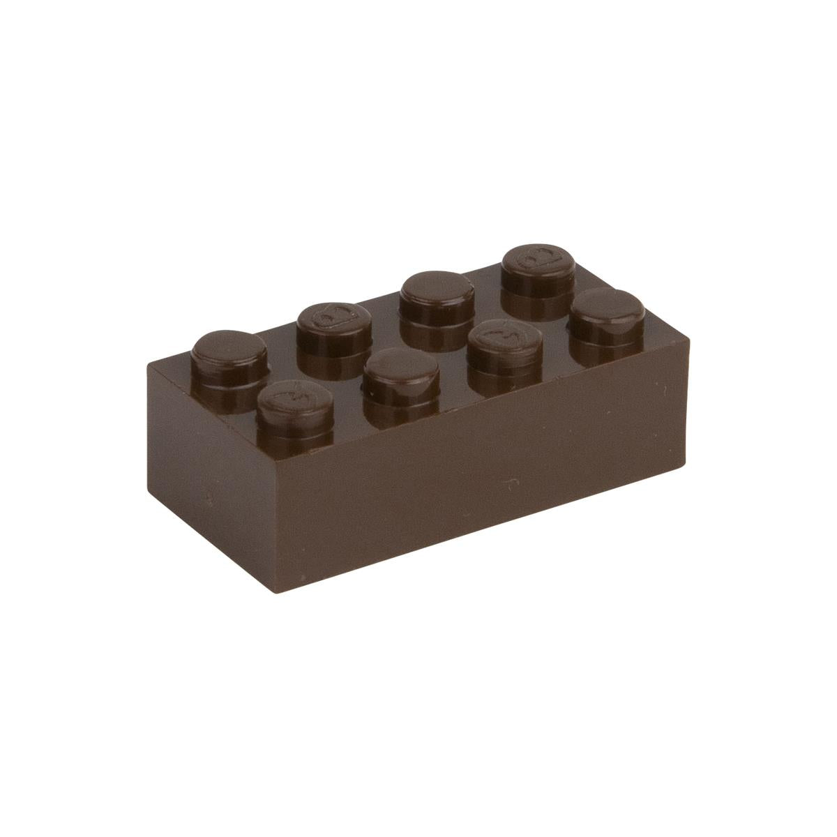 50 pierres 2x4 de différentes couleurs