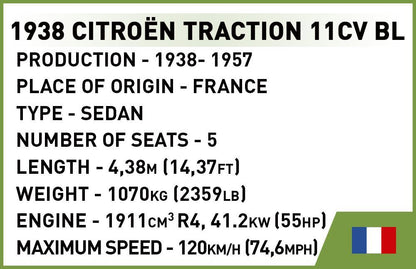 2265 - 1938 Citroen Traction 11C Exec. Edition