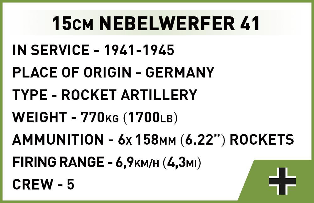 2291 - 15cm Nebelwerfer 41 DAK