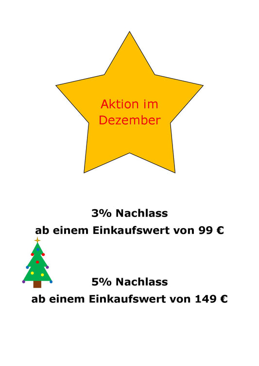 Rabatte im Dezember