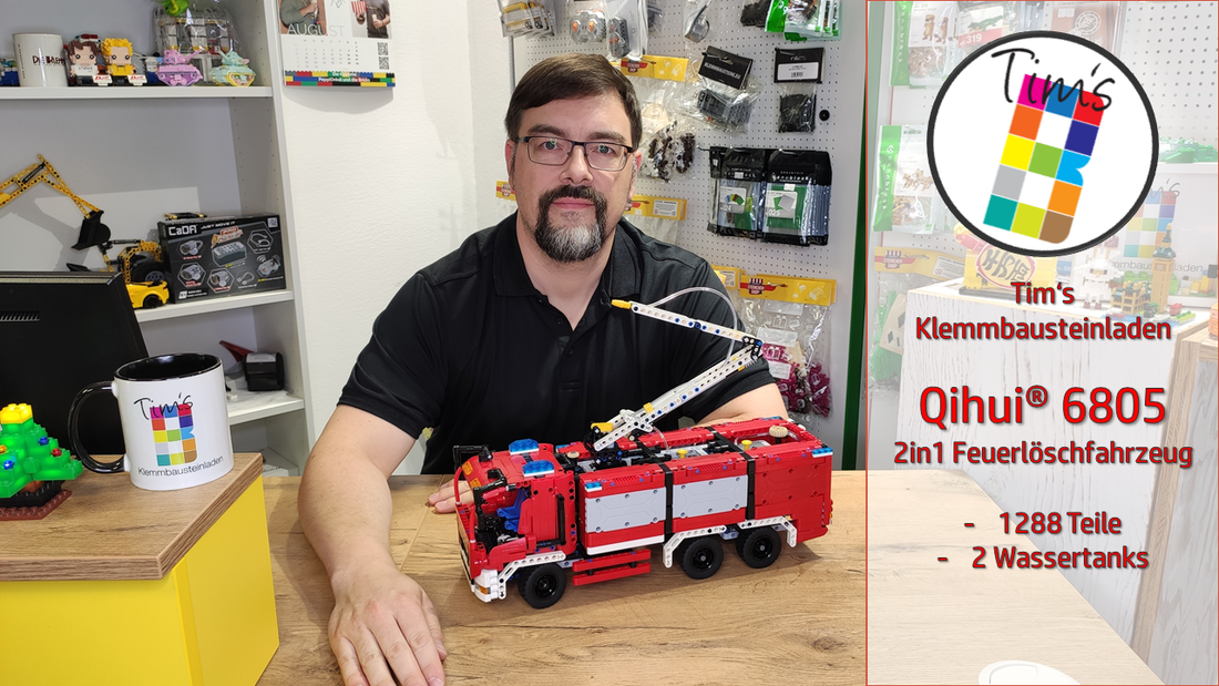Qihui 6805 - 2in1 Feuerlöschfahrzeug - Review