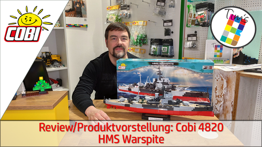 Review/Produktvorstellung: Cobi 4820 - HMS Warspite
