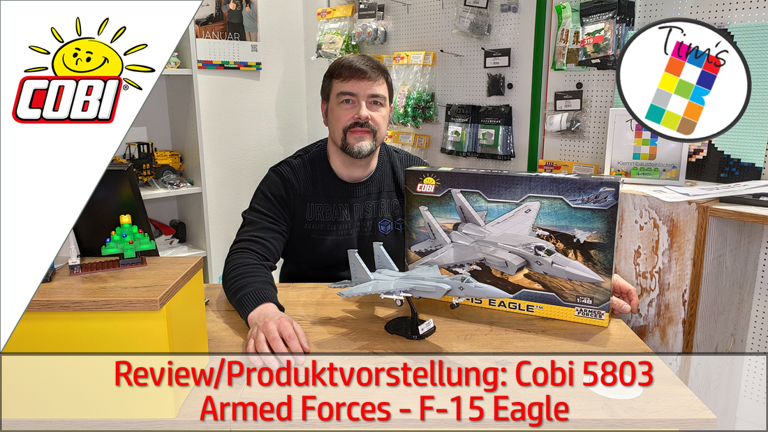 Review/Produktvorstellung: Cobi 5803 - F-15 Eagle