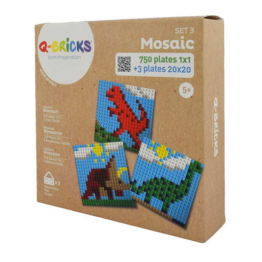 QBMSC-DNS1 - Dinosaures mosaïques