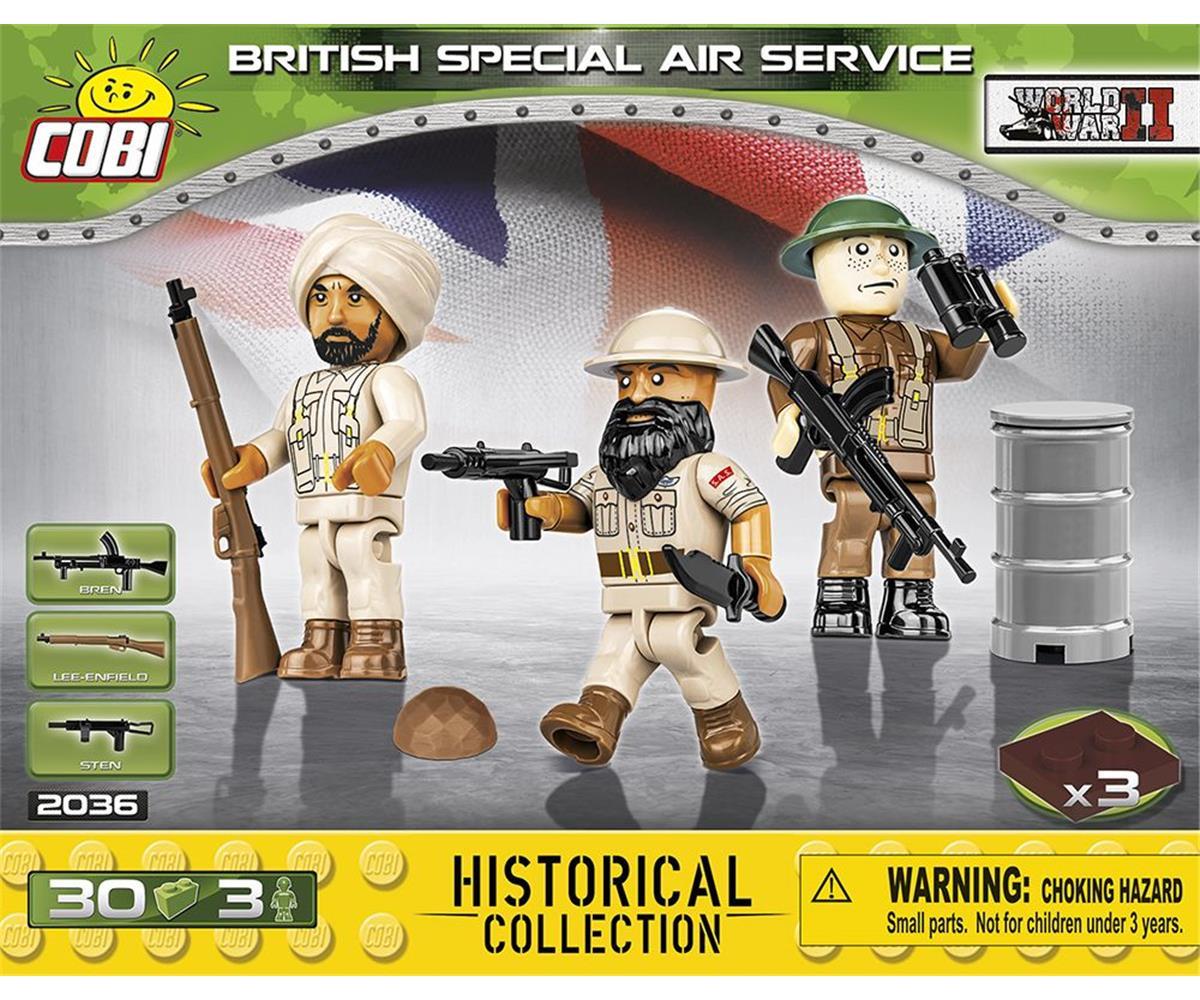 2036 - Service aérien spécial britannique (3 figurines)