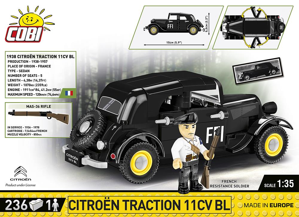 2266 - 1938 Citroen Traction 11C