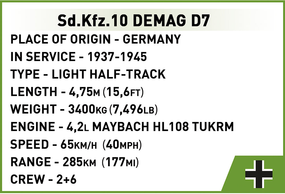 2273 - Sd.Kfz.10 DEMAG D7