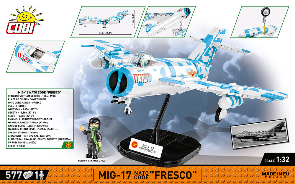 2424 - MiG-17 NATO Code "Fresco"