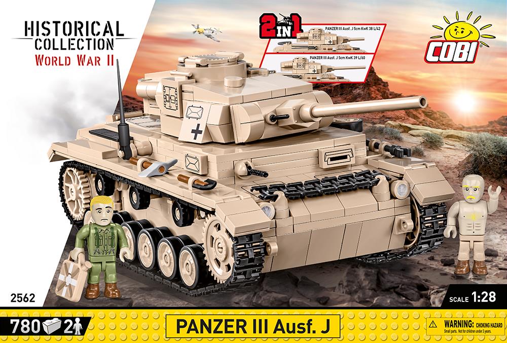 2562 - Panzer III Ausf.J 2en1