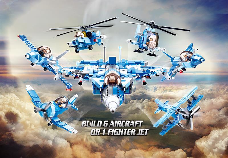 M38-B0665 - Army-6 into1 Jagdflugzeug (Geschenkbox-Edition)