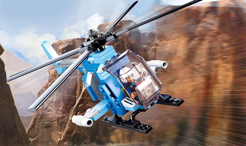 M38-B0665 - Army-6 into1 Jagdflugzeug (Geschenkbox-Edition)