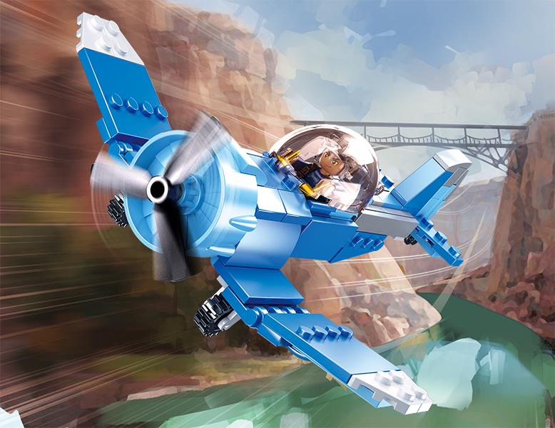 M38-B0665 - Army-6 into1 Jagdflugzeug (Geschenkbox-Edition)