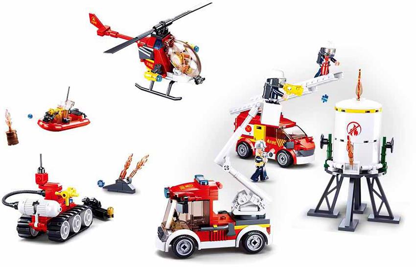 M38-B0811 - Fire brigade set