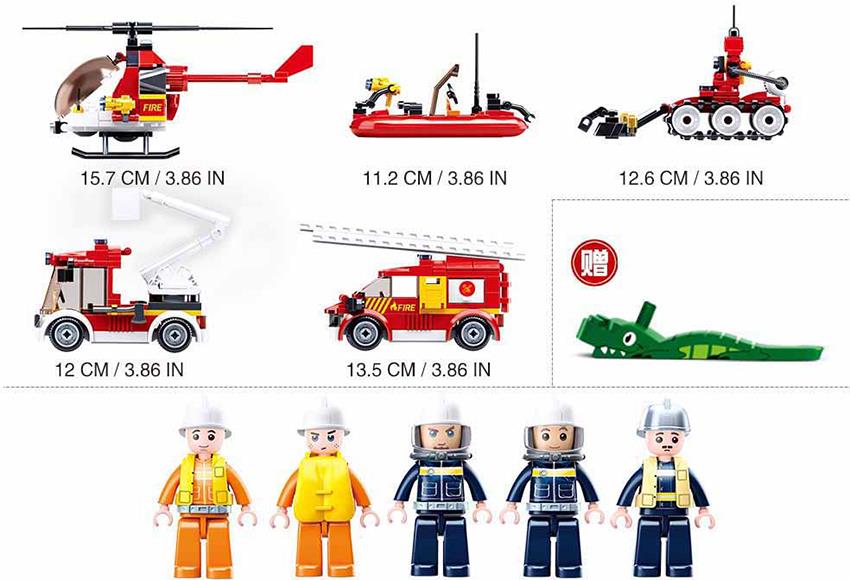 M38-B0811 - Fire brigade set