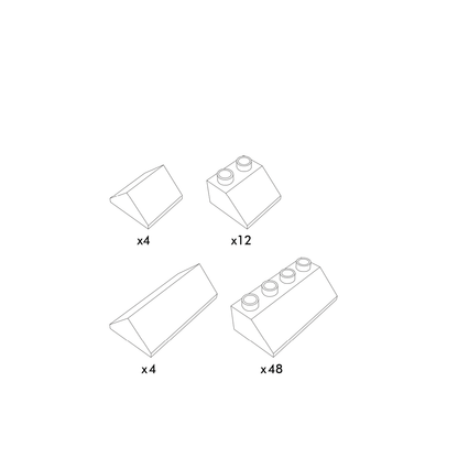 400369 - Jeu de tuiles Hubelino 68 pièces
