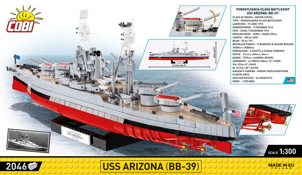 4843 - Schlachtschiff USS Arizona (BB-39)
