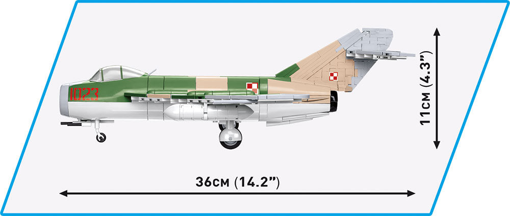 5824 - LIM-5 (MiG-17F) Armée de l'Air polonaise 1959