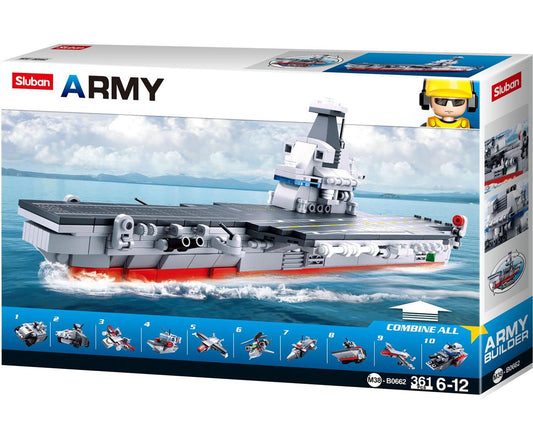 M38-B0662 - Army-10in1 Aircraft Carrier (Gift Box Edition)