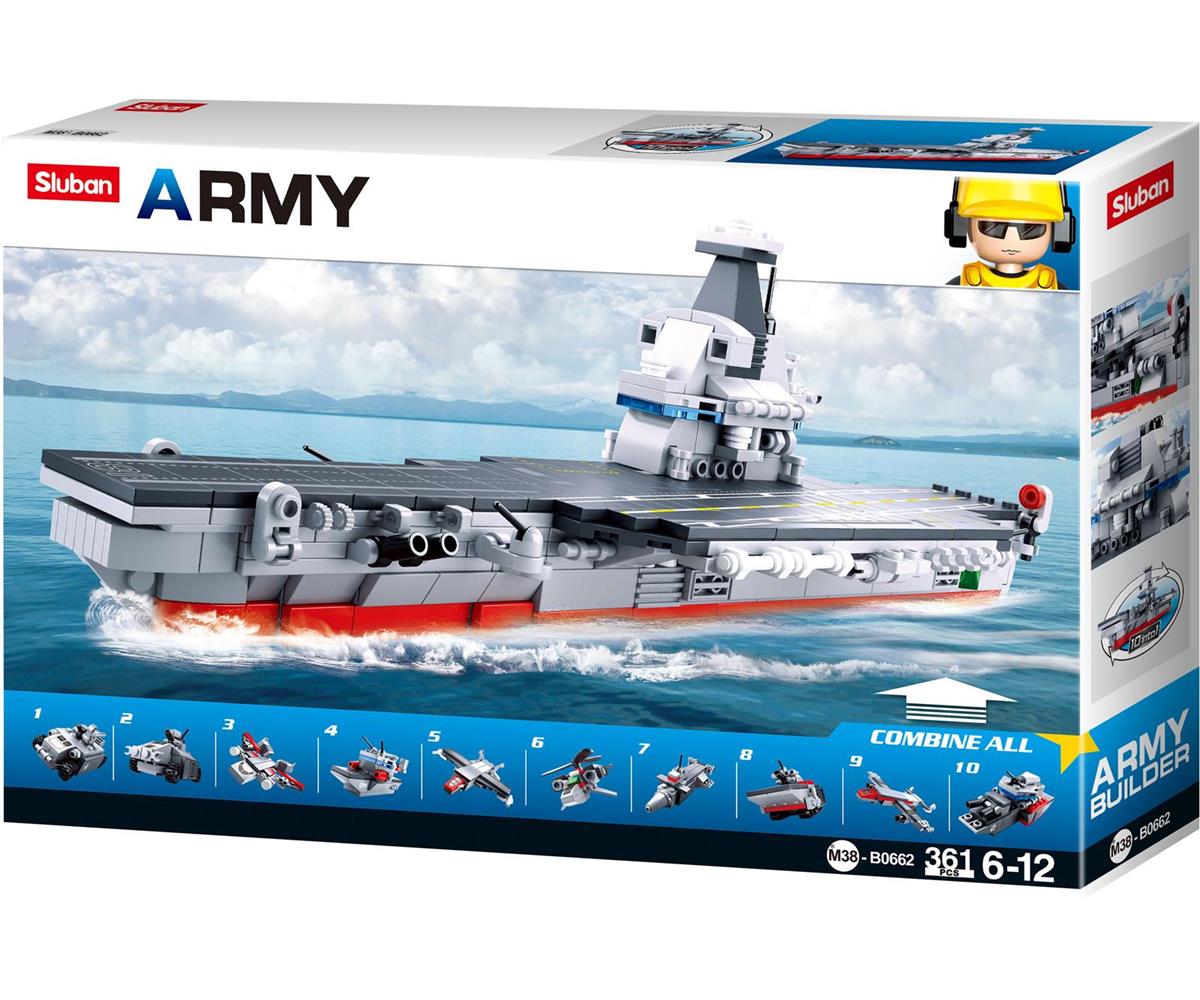 M38-B0662 - Porte-avions Army-10in1 (édition coffret cadeau)