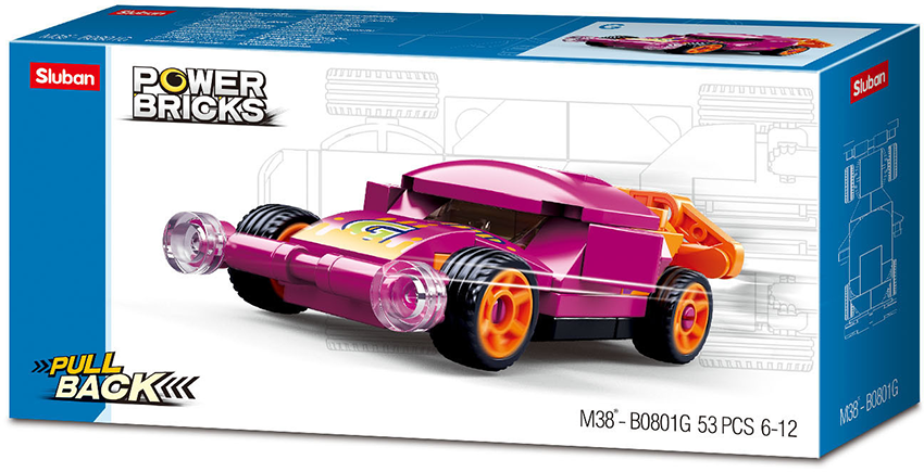 M38-B0801G - Power Bricks Purple Wing