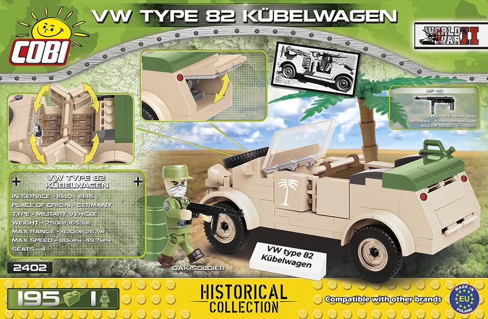 2402 - VW Type 82 Kübelwagen (DAK)