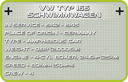2403 - VW Type 166 swimming car