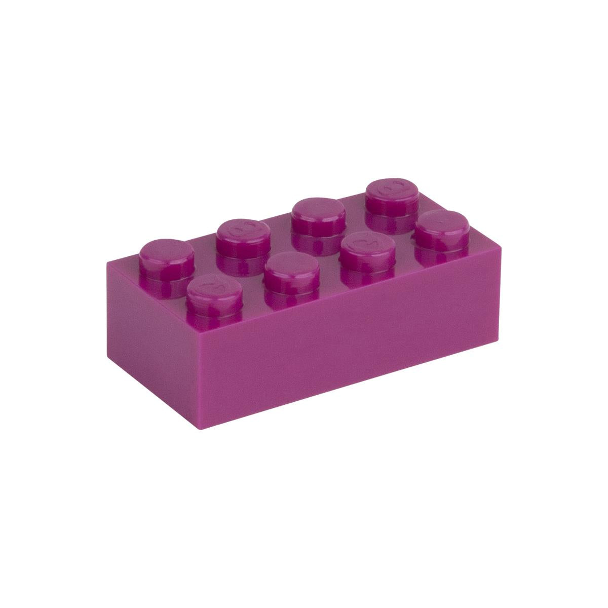 50 pierres 2x4 de différentes couleurs
