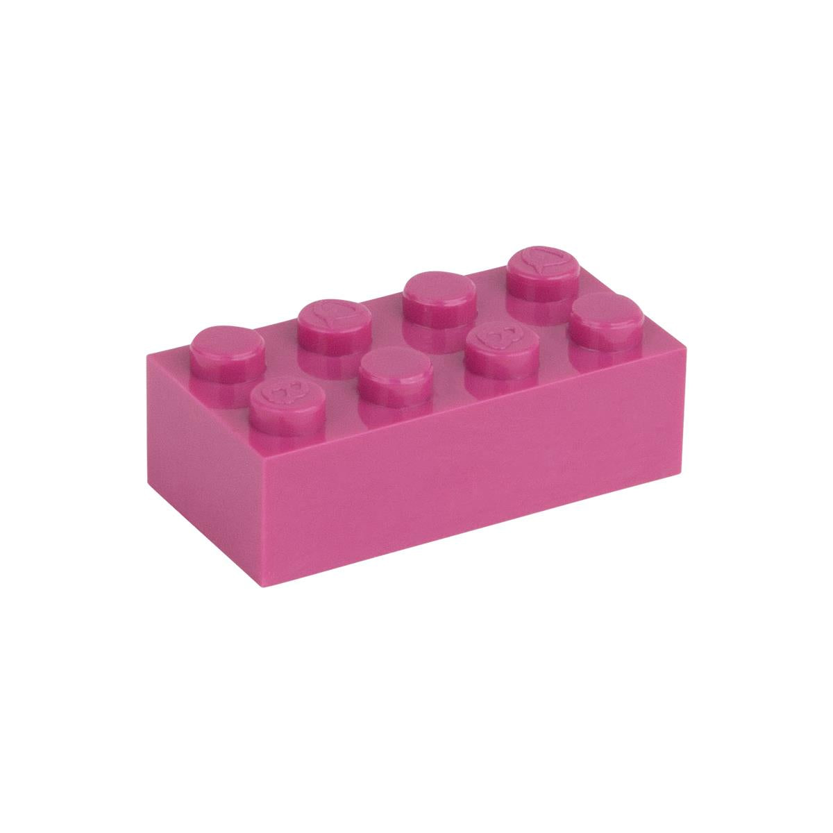 50 pierres 2x4 de différentes couleurs