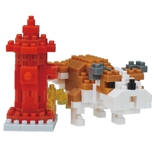 NBC-269 - Marking Dog | Dog with fire hydrant