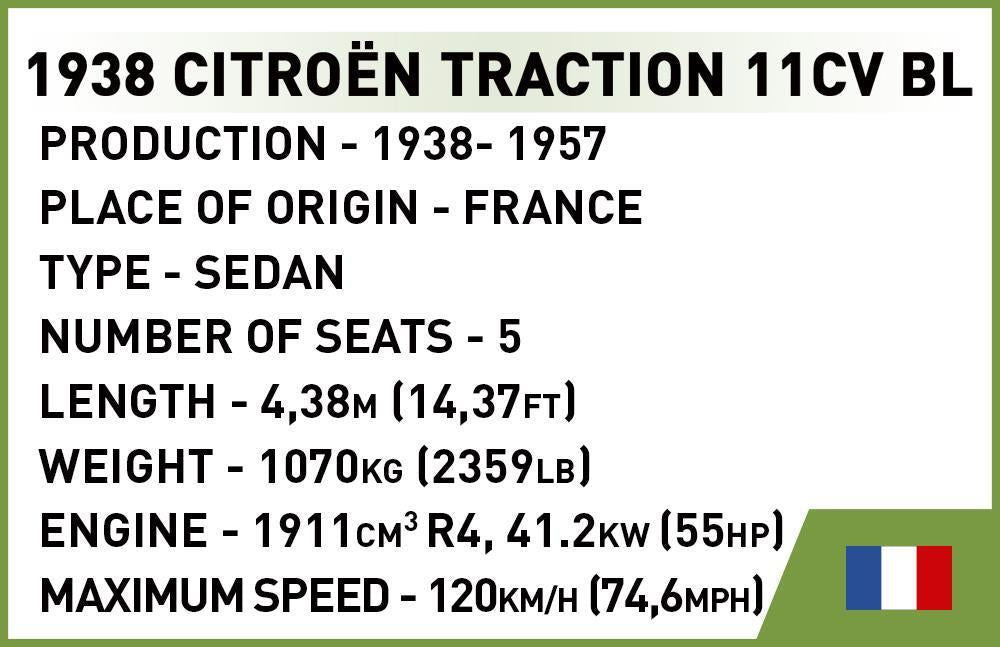 2266 - 1938 Citroen Traction 11C