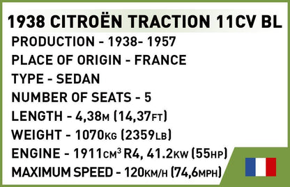 2266 - 1938 Citroen Traction 11C