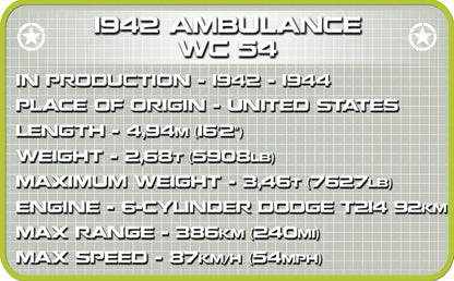 2257-1942 Ambulance Dodge WC54