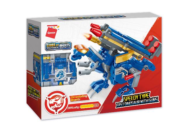 41214 - Magic Cube 3 - Blauer Dino-Roboter